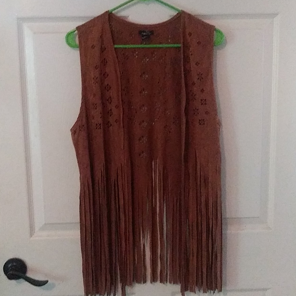 Beautiful brown duster, only worn once